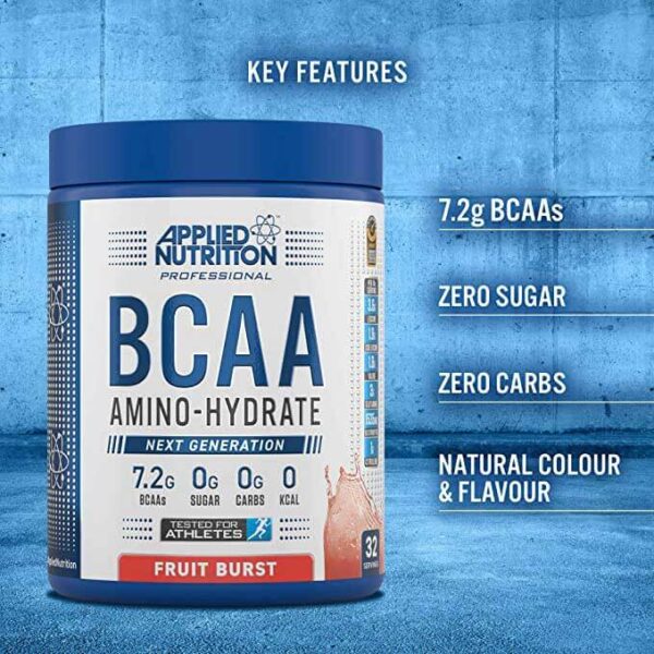 Applied Nutrition BCAA Nutrition Fact