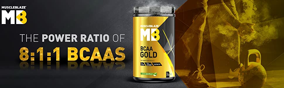 MuscleBlaze BCAA Gold 