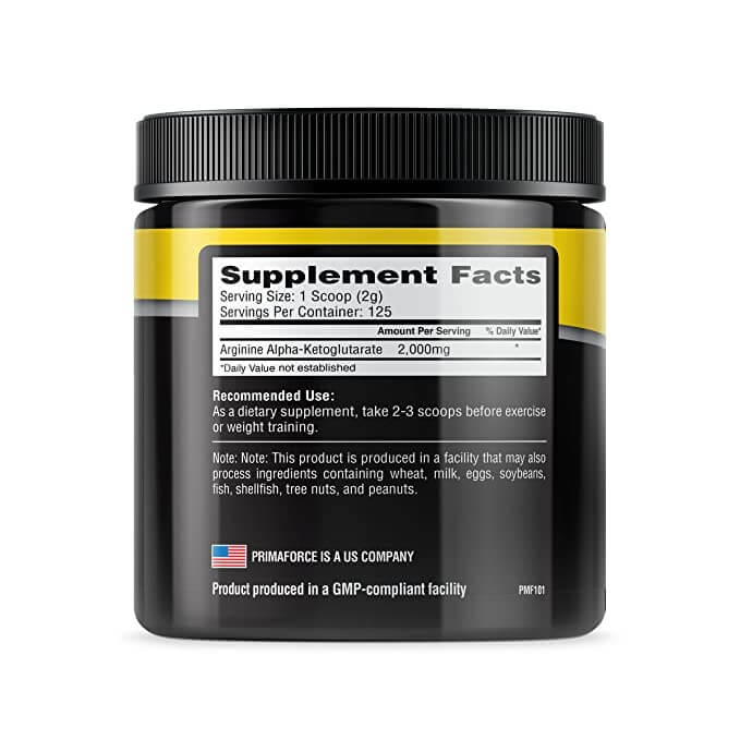 Primaforce AAKG Arginine Fact Fitkart