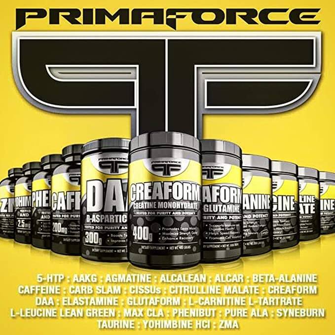 Primaforce AAKG Arginine Fact Product