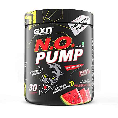 Gxn no pump pre workout