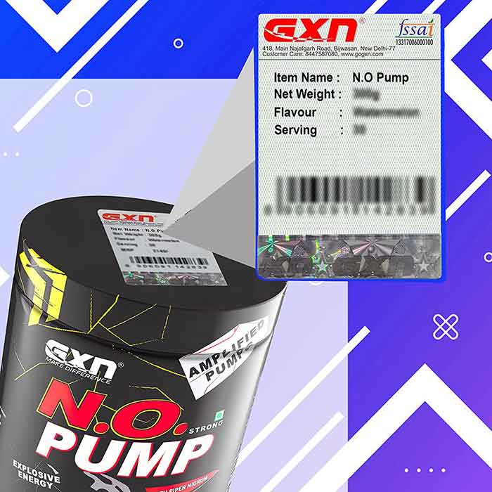 gxn no pump pre workout - Image 3