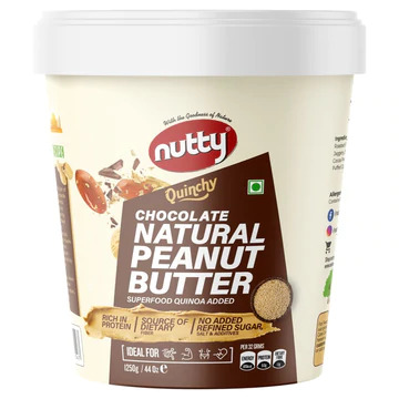 Nutty Chocolate Natural Peanut Butter (Quinchy