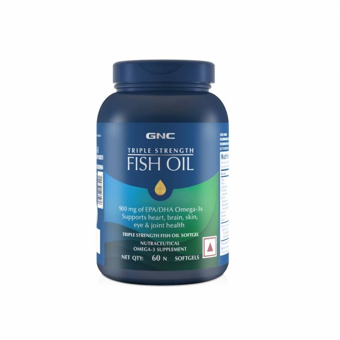 GNC Triple Strength Fish Oil