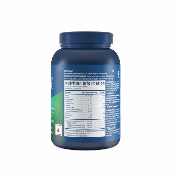 GNC Triple Strength Fish Oil - Image 2