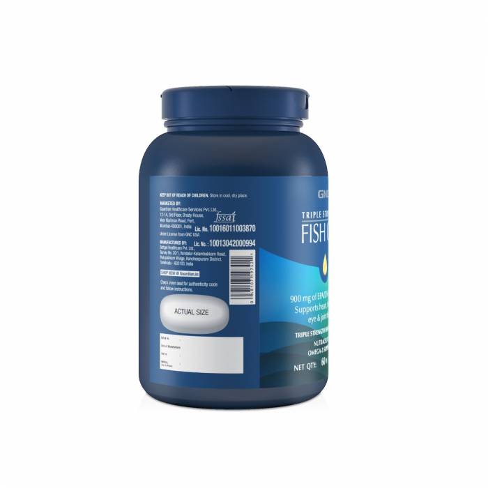 GNC Triple Strength Fish Oil - Image 3