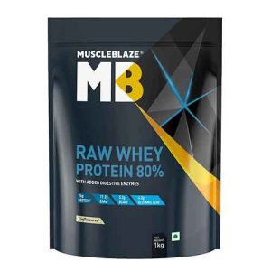 MuscleBlaze 80% Raw Whey Protein