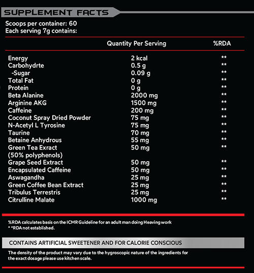 NCN VENOM PRE WORKOURT - Image 4